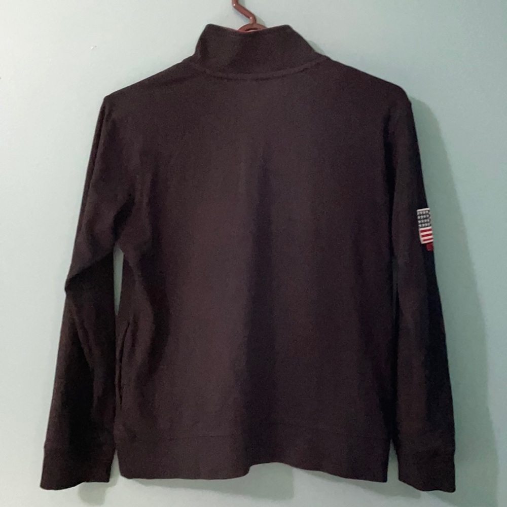 Boys Tommy Hilfiger quarter zip sweatshirt - Picture 5 of 6